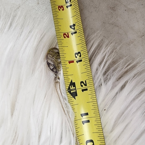 Vintage Asian‎ Symbol sterling necklace - Picture 7 of 9